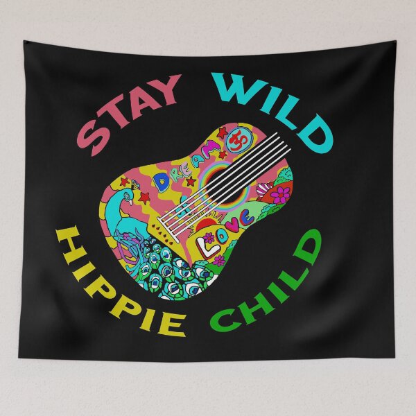 Item preview, Stay Wild Hippie Child designed and sold by Trace1234.