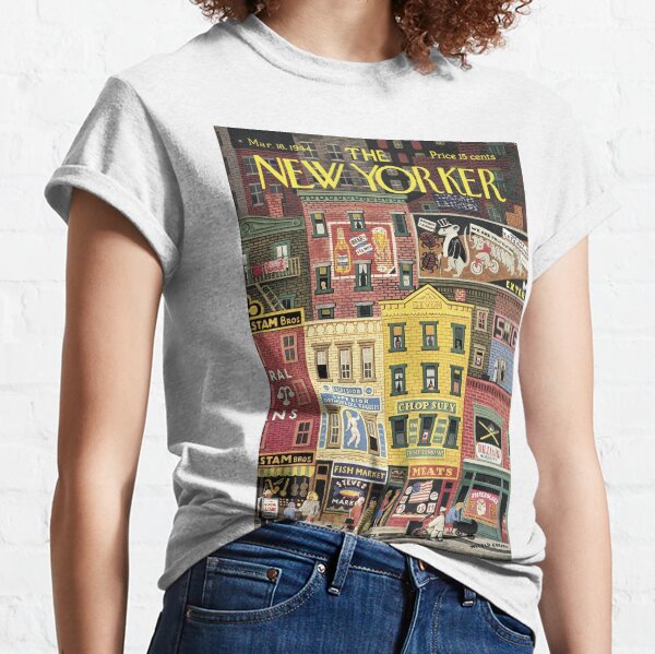 New Yorker Cover March 1944 Classic T-Shirt
