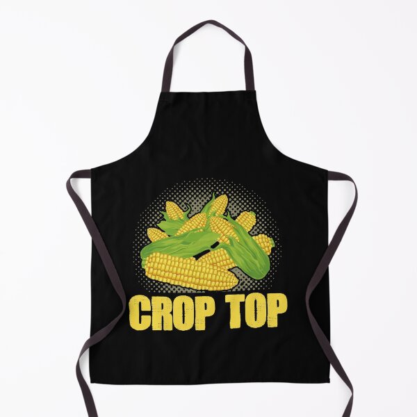 Artikelvorschau, Corn Cob Crop Top Lustiger Farmer Farming Lover entworfen und verkauft von Dressed For Duty.