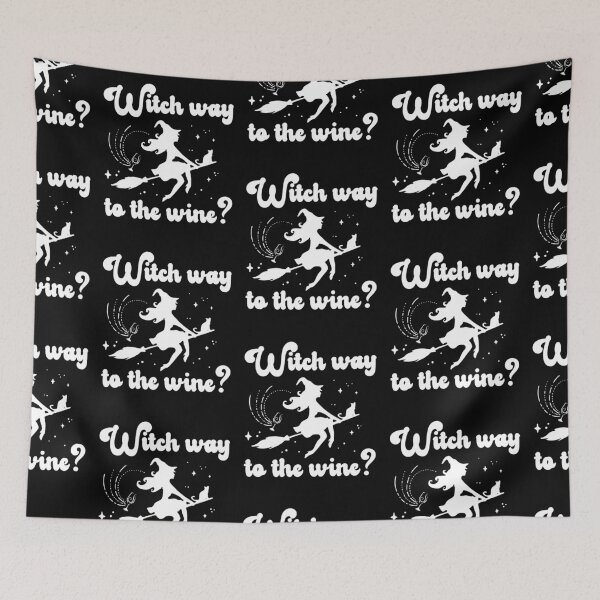 Item preview, Halloween Witch Way to the Wine shirt wine party shirt  designed and sold by Mixture-DESIGN.