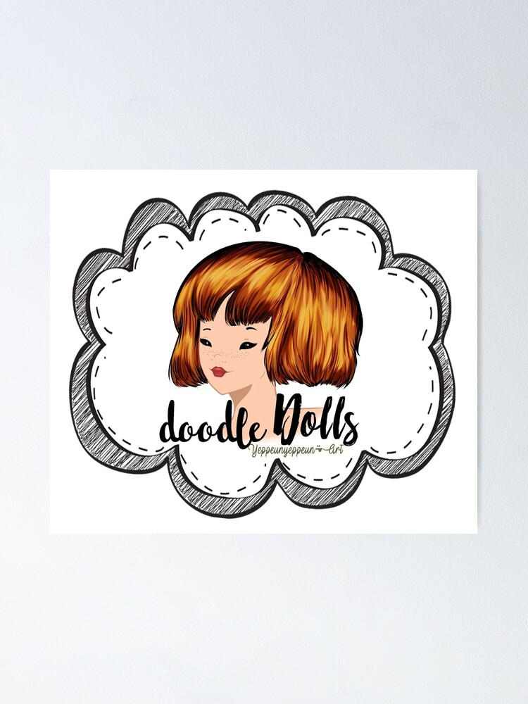 hair doodle dolls