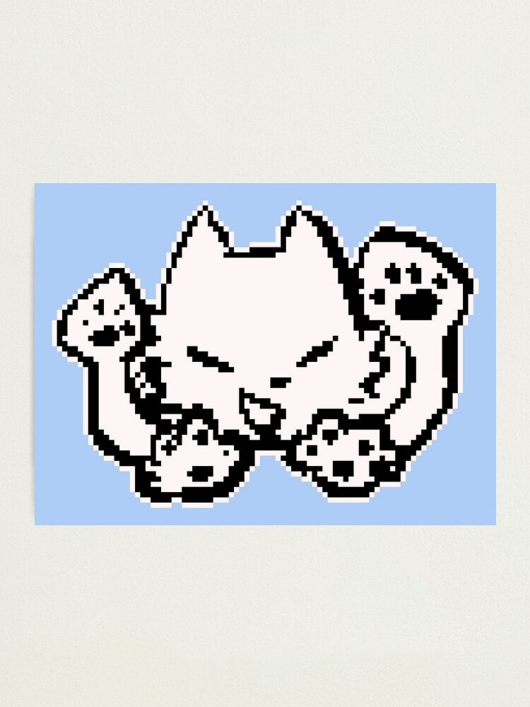 Syobon action s cat mario ded sprite pixel art