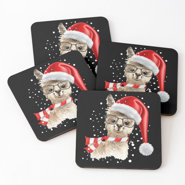Item preview, Christmas Sneaky Llama, Christmas Llama, Sneaky Llama , Llama Santa  designed and sold by Airmilly Store.