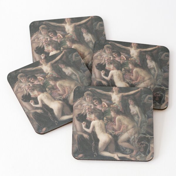 Item preview, temptation of st anthony 1897 designed and sold by Vintage Designs +.