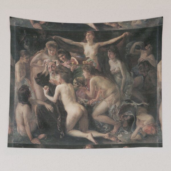 Item preview, temptation of st anthony 1897 designed and sold by Vintage Designs +.