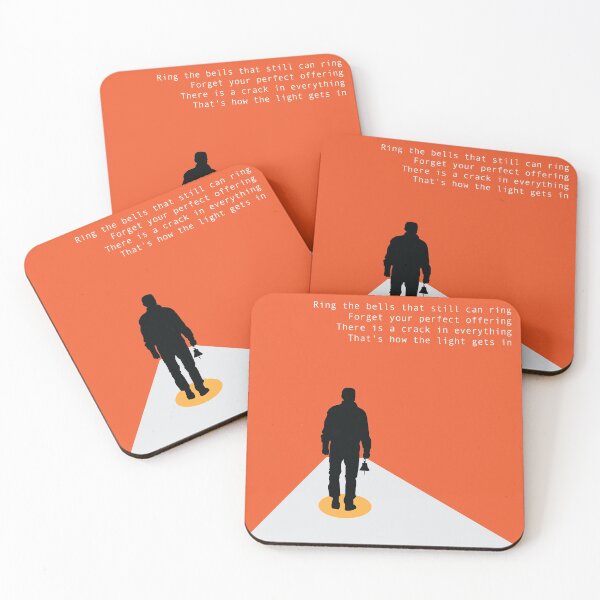 Item preview, Leonard Cohen Anthem minimalist poetry music art designed and sold by PrintsBySadie.