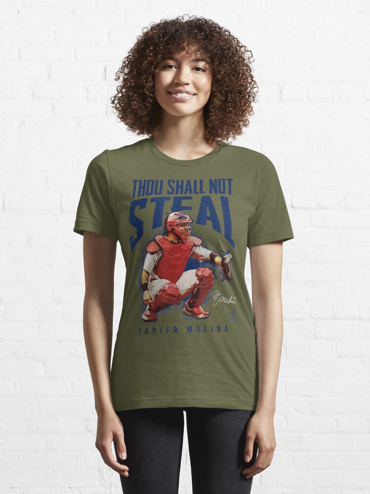 Yadier Molina Thou Shall Not Steal - Apparel Classic T-Shirt | Redbubble