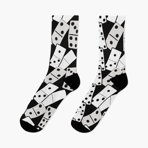 Item preview, Dominos Game On Black Background  designed and sold by Rainbows Rock.