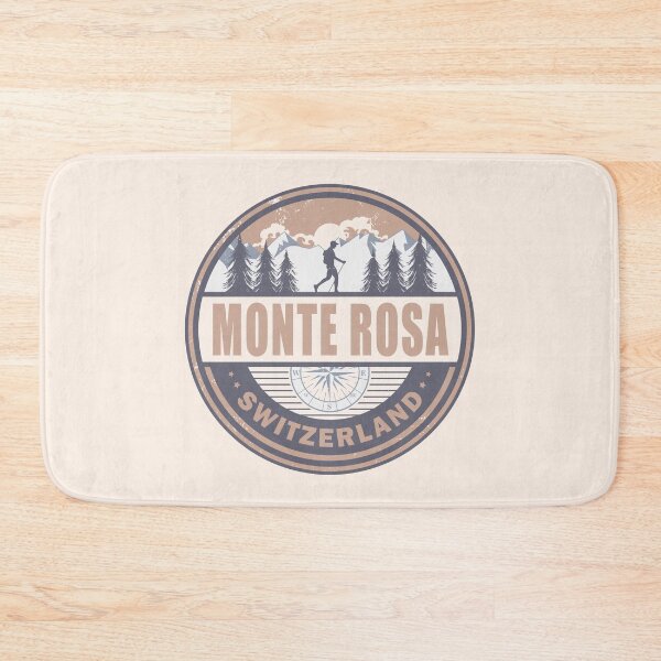 Item preview, Monte Rosa Switzerland Swiss Alps Vintage Hiking Design designed and sold by CynthiaGraphics.