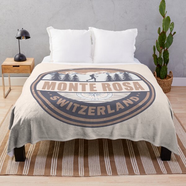 Item preview, Monte Rosa Switzerland Swiss Alps Vintage Hiking Design designed and sold by CynthiaGraphics.