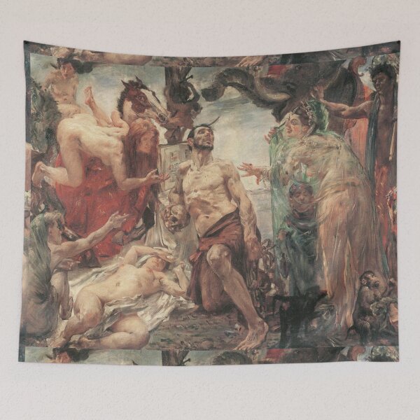 Item preview, Copy of temptation of st anthony 1908 designed and sold by Vintage Designs +.