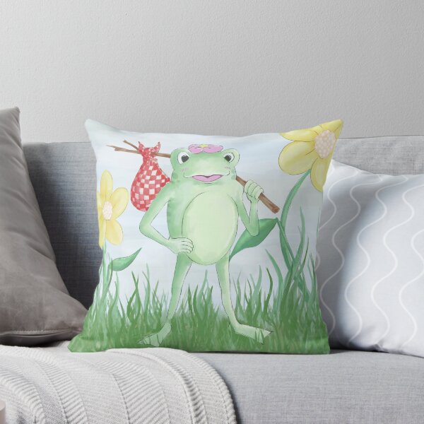 Item preview, Adorable Frog Packing up designed and sold by Thats-So-Brien.