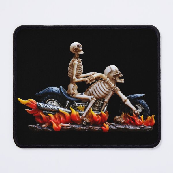 Item preview, Gruesome Skeleton Biker designed and sold by Anzarr.