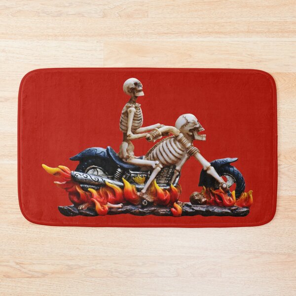 Item preview, Gruesome Skeleton Biker designed and sold by Anzarr.