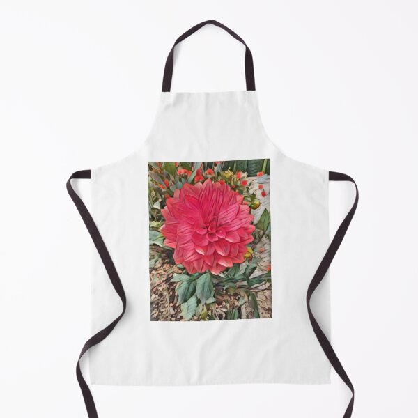 Item preview, Red Dahlia Flower designed and sold by Love The Design.
