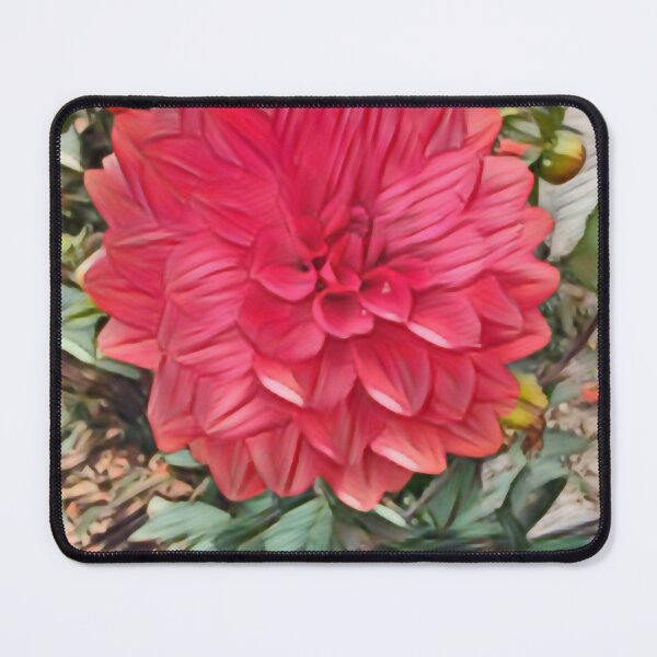 Item preview, Red Dahlia Flower designed and sold by Love The Design.