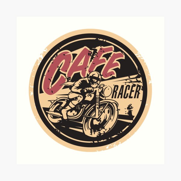 The Official Cafe Racer TV Logo Art Print