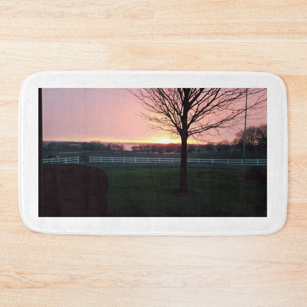 Item preview, Fall Sunset on a Rural Minnesota Horse Farm designed and sold by ZCS2014.