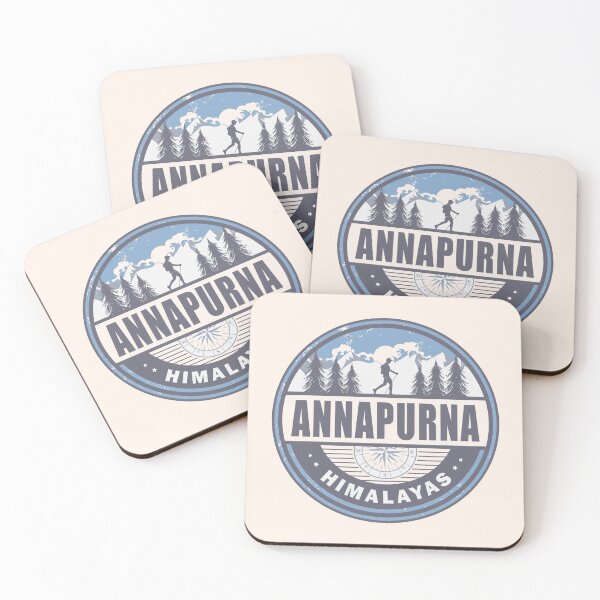 Item preview, Annapurna Himalayas Nepal Vintage Hiking Design designed and sold by CynthiaGraphics.