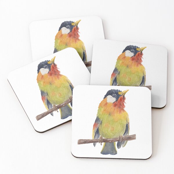 Item preview, Colorful watercolor bird designed and sold by nadiaham.