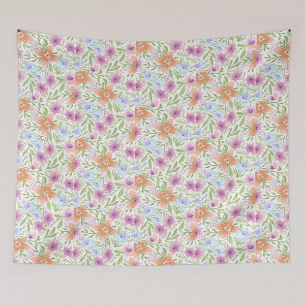 Item preview, Decoración con motivos florales designed and sold by JOYDEEP DEBNATH.