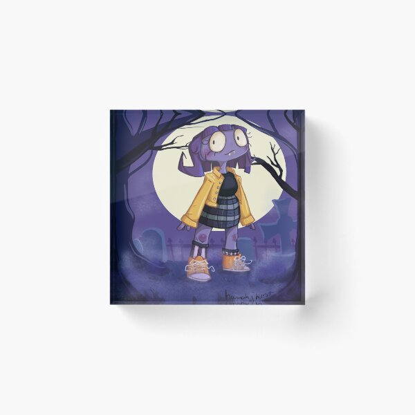 Item preview, Cute Purple Vampire Girl designed and sold by Hannah Hurst.