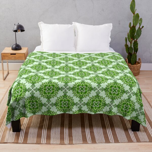 Item preview, Seamless Mandala Repeat Pattern - Green designed and sold by SemDesigns1.