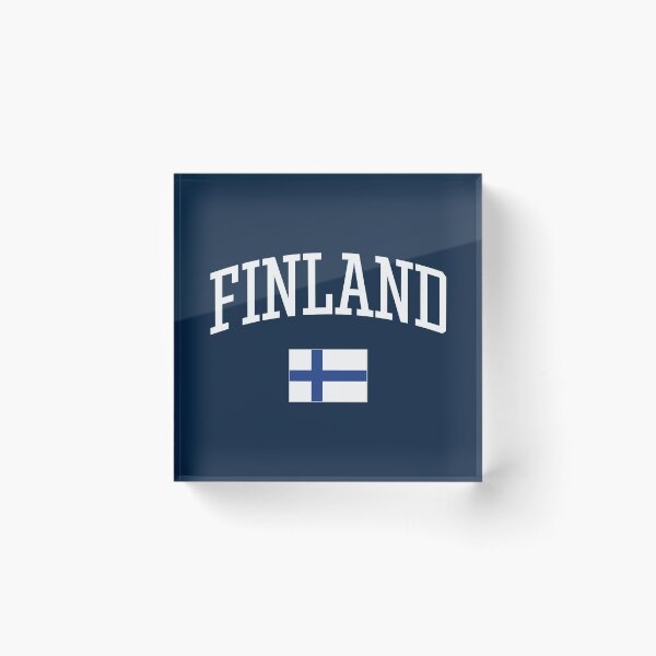 Aperçu de l'œuvre Finlande fierté drapeau finlandais pays créée et vendue par toutwearapparel.
