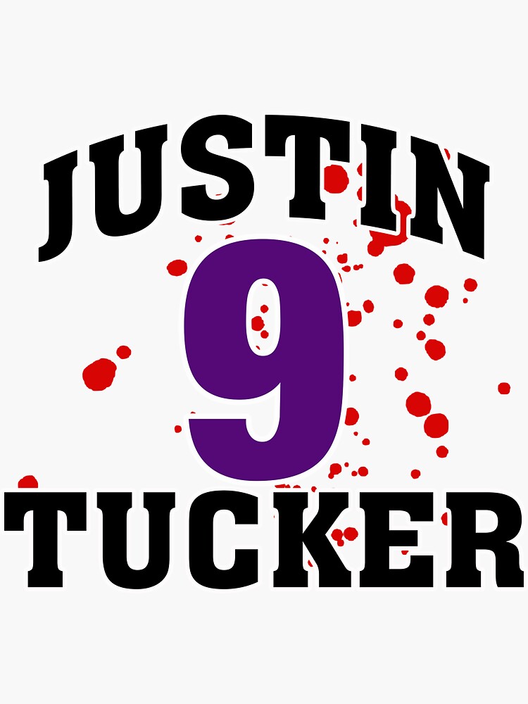 Best record justin tucker Sticker for Sale by DavisD99