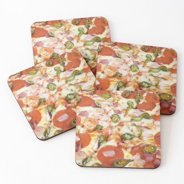 Item preview, Pizza Cooked Calories Appetite Italian Pizzas Chili Tomatoes Melted Cheese designed and sold by MonArtisteSam.