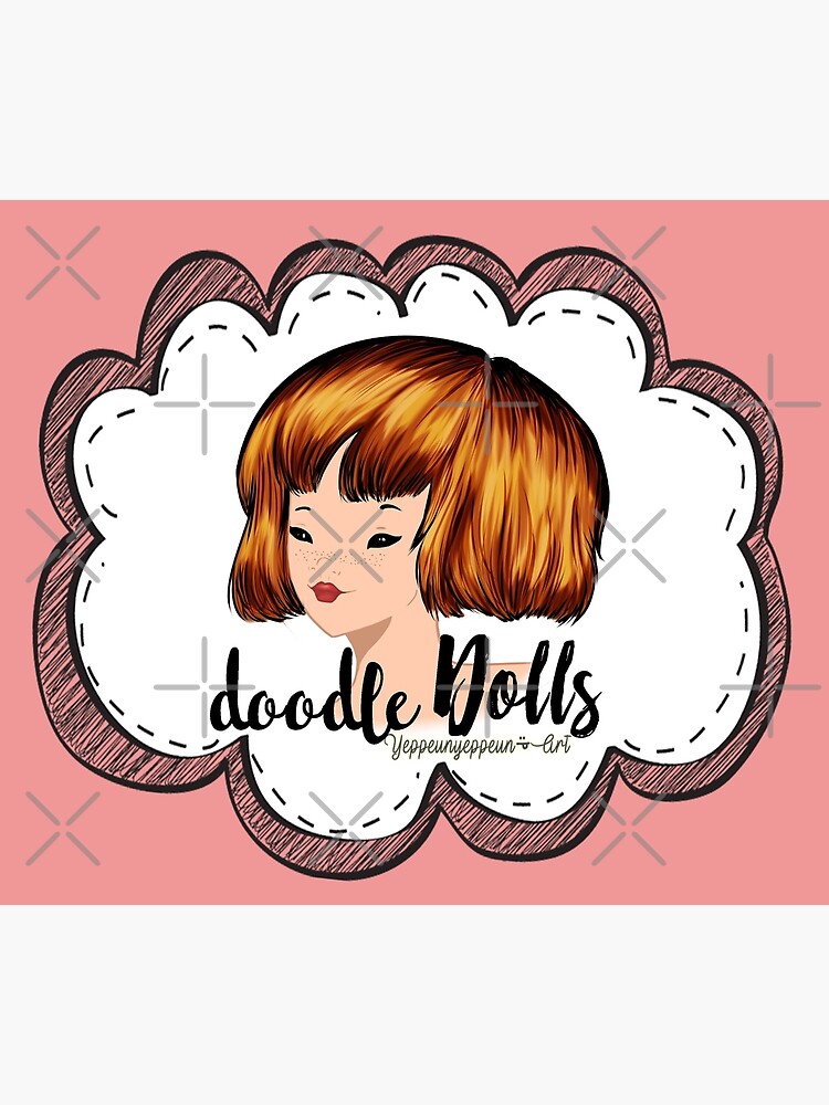 hair doodle dolls