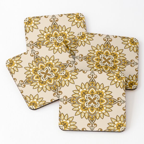 Item preview, Seamless Mandala Repeat Pattern - Burnt Umber, Orange, Brown designed and sold by SemDesigns1.