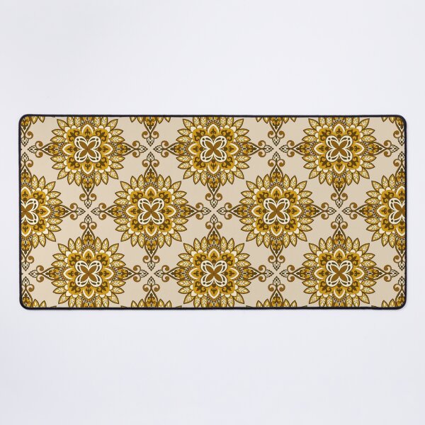 Item preview, Seamless Mandala Repeat Pattern - Burnt Umber, Orange, Brown designed and sold by SemDesigns1.