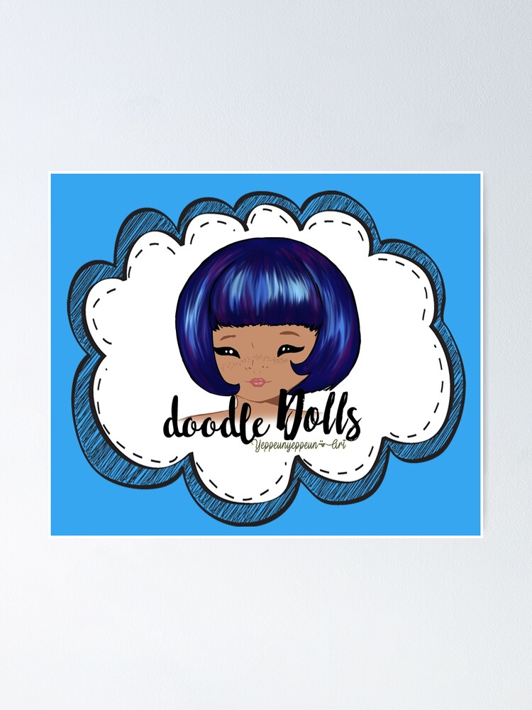 hair doodle dolls