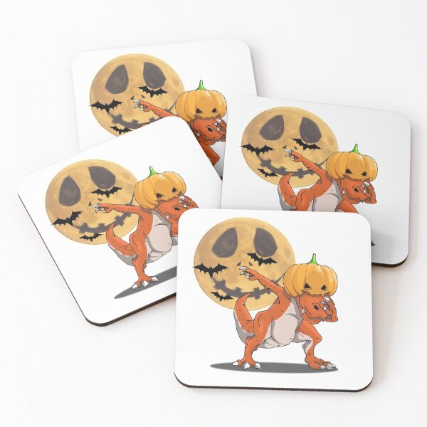 Item preview, Pumpkin Head Dinosaur Dab designed and sold by AcjStudio23.