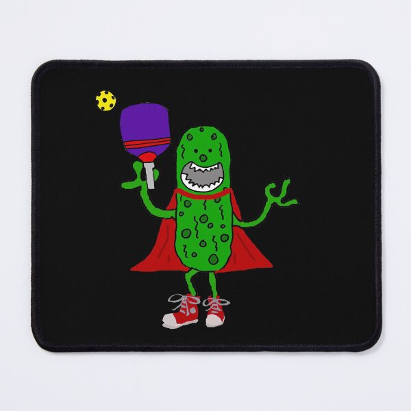Item preview, Funny Pickle Playing Pickleball Superhero designed and sold by Nature's Fancy.