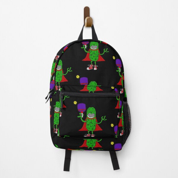 Item preview, Funny Pickle Playing Pickleball Superhero designed and sold by Nature's Fancy.