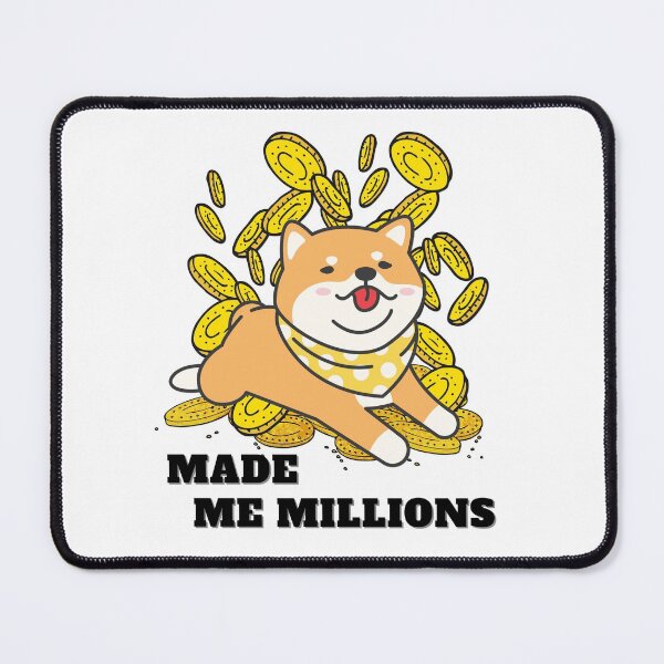Item preview, Shiba Coins Shib Army Made Me Millions designed and sold by JustaGurli.