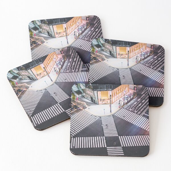 Item preview, Tokyo night crosswalk in Ginza designed and sold by BOSHIRT.