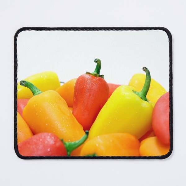 Item preview, Peppers Food Culture Vegetables Yellow Green designed and sold by MonArtisteSam.