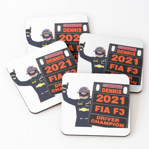 Item preview, 2021 Formula 3 Champion Dennis Hauger designed and sold by royaldutchness.