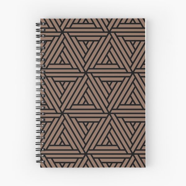 Artikelvorschau, Mid-tone Brown and Black Shape Mosaic Pattern 2 Pairs Dunn & Edwards 2022 Color of the Year Art & Craft DET682 - Colour Trends - Hue - Shade entworfen und verkauft von ColorOfTheYears.