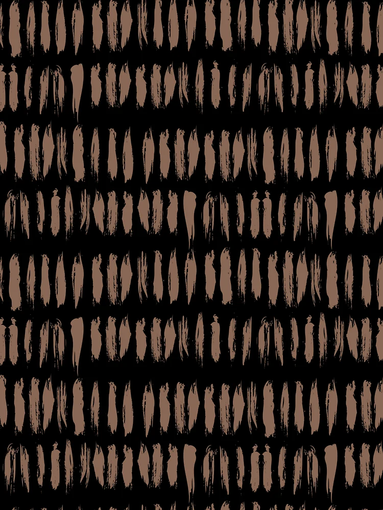 Imagen 6 de 6, Sudadera ligera con la obra Mid-tone Brown and Black Stripe Dash Lines Pattern Pairs Dunn & Edwards 2022 Color of the Year Art & Craft DET682 - Colour Trends - Hue - Shade, diseñada y vendida por ColorOfTheYears.
