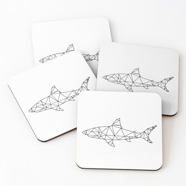 Item preview, Triangulated Great White Shark designed and sold by Arkneer.