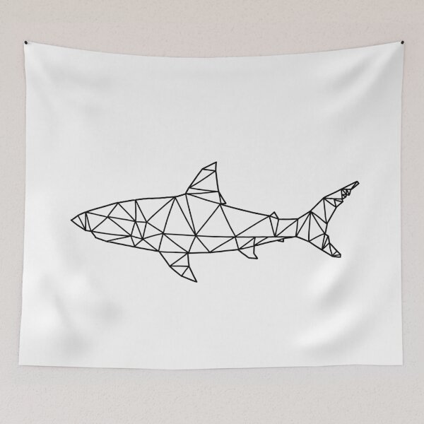 Item preview, Triangulated Great White Shark designed and sold by Arkneer.