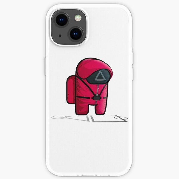 Squid Game & Among Us Fanart - Squid Game Netflix iPhone Soft Case