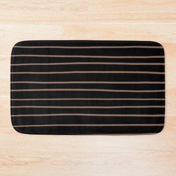 Artikelvorschau, Mid-tone Brown and Black Horizontal Line Pattern Pairs Dunn & Edwards 2022 Color of the Year Art & Craft DET682 - Colour Trends - Hue - Shade entworfen und verkauft von ColorOfTheYears.