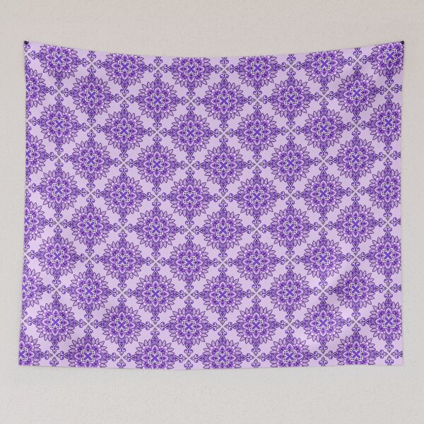 Item preview, Seamless Mandala Repeat Pattern - Purple designed and sold by SemDesigns1.