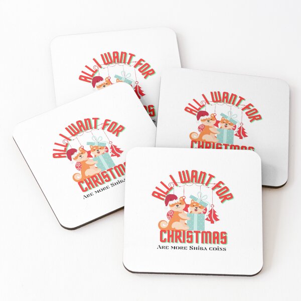 Item preview,  All I want for Christmas are more Shiba coins Ugly Christmas designed and sold by JustaGurli.