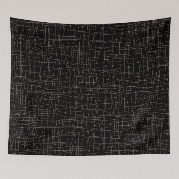Artikelvorschau, Mid-tone Brown and Black Mosaic Grid Pattern Pairs Dunn & Edwards 2022 Color of the Year Art & Craft DET682 - Colour Trends - Hue - Shade entworfen und verkauft von ColorOfTheYears.